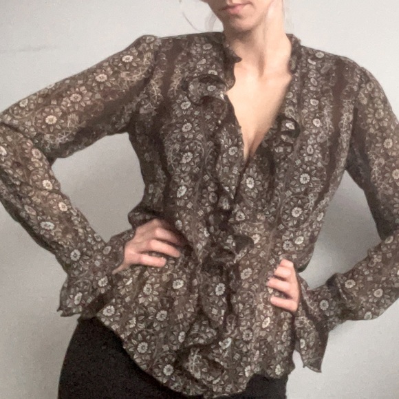 Nine West Silk Blouse - Picture 2 of 6